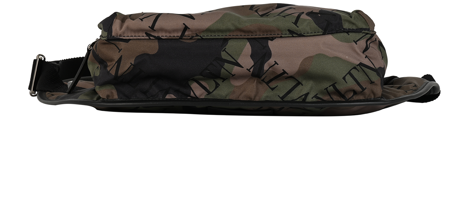 VLTN Belt Bag, &pound;350, Handbags, Green, Nylon, Top view